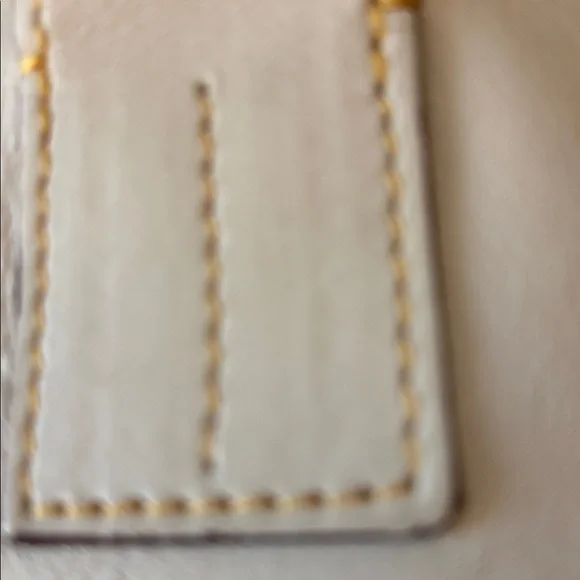 Dooney and Bourke leather Florentine medium Russle Ecru tore Bag. - Picture 12 of 13